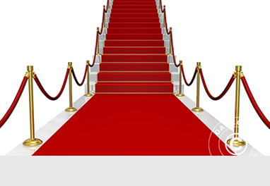 Red carpet runners