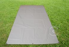 Plane, Bodenplane 1,7x2,7m PVC, Grau