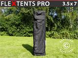 Carry bag w/ wheels, Flextents PRO 3.5x7 m, Black