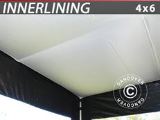 FleXtents Dakgordijnen, Wit, voor 4x6m Vouwtent