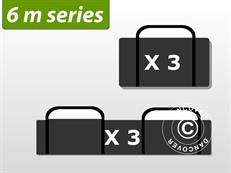 Pacchetto borsa da trasporto, serie gazebo party 6 m.