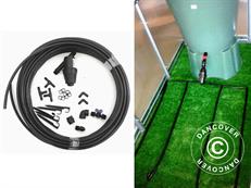 Greenhouse irrigation system, self-flow, for 8 m greenhouses