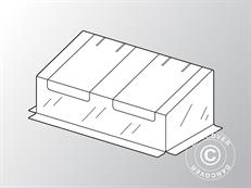 Cover for Mini Greenhouse GH16040, 0.92x1.8x0.7 m, PVC, Transparent ONLY 1 PCS. LEFT