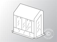 Cover for Lean-to greenhouse GH16050, 1.1x2x2.1 m, PE, Transparent ONLY
2 PCS. LEFT
