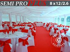 Marquee lining and leg curtain pack, White, for 8x12 m (2.6) marquee Semi Pro Plus