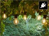 LED fairy lights start set, Tobias, 4.5 m, Clear