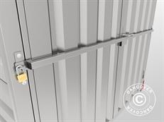 Stangsluiting voor Orion containers, Zilver, 1 st.
