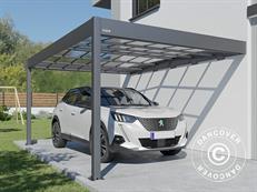Abri pour voiture Libeccio Wall, 3,2x5,09x2,34m, Anthracite