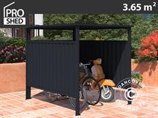 Bike shed 1.8x2.03x1.93 m, 3.65 m², Anthracite