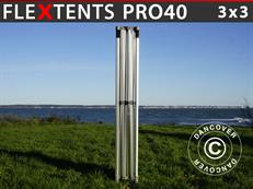 Aluminium frame voor vouwtent FleXtents PRO 3x3m, 40mm