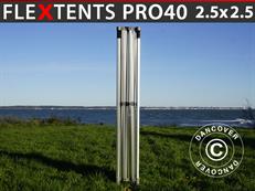 Aluminium frame voor vouwtent FleXtents PRO 2,5x2,5m, 40mm