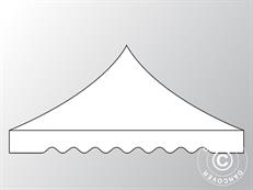 Roof cover "Wave" for Pop up gazebo FleXtents 3x3 m, White
