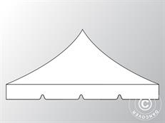 Dakbedekking "Peaked" voor Vouwtent FleXtents 3x3m, Wit