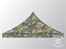 Takduk for Quick-up telt FleXtents 4x4m, Kamuflasje