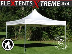 Tente pliable FleXtents Xtreme 50 Heavy Duty 4x4m, Blanc