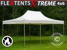 Tente pliable FleXtents Xtreme 50 Heavy Duty 4x6m, Blanc
