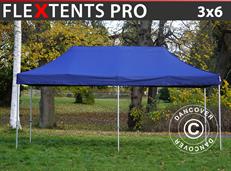 Tente pliable FleXtents PRO 3x6m Bleu foncé