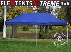Tente pliable FleXtents Xtreme 50 3x6m Bleu foncé
