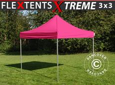 Tente pliable FleXtents Xtreme 50 3x3m Rose