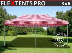 Tente pliable FleXtents PRO 3x6m Rayé