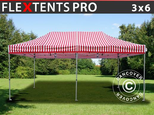 Pop up gazebo FleXtents PRO 3x6 m Striped Pop up gazebo FleXtents PRO 3x6 m Striped