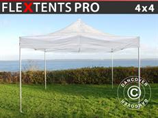 Tente pliable FleXtents PRO 4x4m Transparent