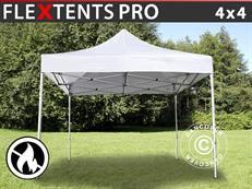 Tente pliable FleXtents PRO 4x4m Banc, Ignifugé