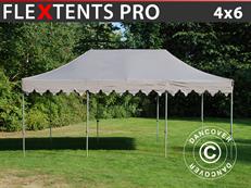 Tente pliable FleXtents PRO "Morocco" 4x6m Latte