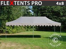 Tente pliable FleXtents PRO "Morocco" 4x8m Latte