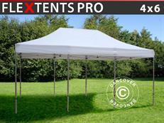Gazebo pieghevole FleXtents PRO 4x6m Bianco