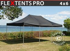 Tente pliable FleXtents PRO 4x6m Noir