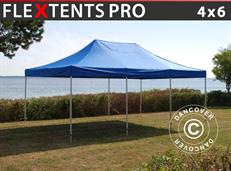 Tente pliable FleXtents PRO 4x6m Bleu