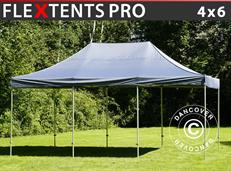 Tente pliable FleXtents PRO 4x6m Gris