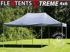 Tente pliable FleXtents Xtreme 50 4x6m Gris