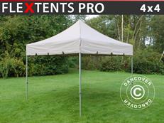 Tente pliable FleXtents PRO "Peaked" 4x4m Latte