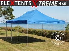 Tente pliable FleXtents Xtreme 50 4x6m Bleu
