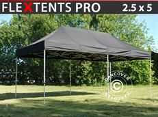 Faltzelt FleXtents PRO 2,5x5m Schwarz
