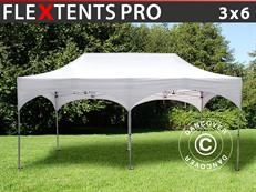 Tente pliable FleXtents PRO "Arched" 3x6m Blanc
