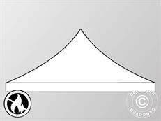 Dakbedekking voor Vouwtent FleXtents 3x3m, Wit, Vlamvertragende