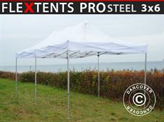 Tente pliable FleXtents PRO Steel 3x6m Transparent