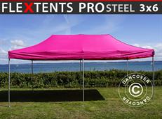 Tente pliable FleXtents PRO Steel 3x6m Rose