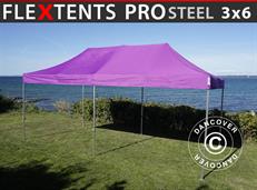 Tente pliable FleXtents PRO Steel 3x6m Violet