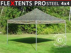 Tente pliable FleXtents PRO Steel 4x4m Camouflage RESTE SEULEMENT 5 PC