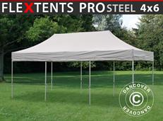 Tente pliable FleXtents PRO Steel 4x6m Latte