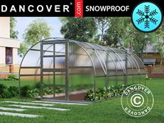 Serre polycarbonate TITAN Arch 320, 18m², 3x6m, Argent