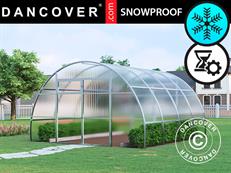Serre polycarbonate, Strong NOVA 16m², 4x4m, Argent