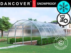 Serre polycarbonate, Strong NOVA 24m², 4x6m, Argent