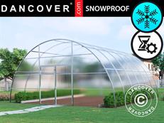 Serre polycarbonate, Strong NOVA 36m², 6x6m, Argent