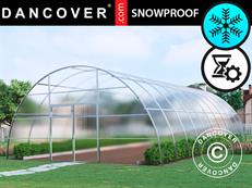 Greenhouse polycarbonate, Strong NOVA 60 m², 6x10 m, Silver