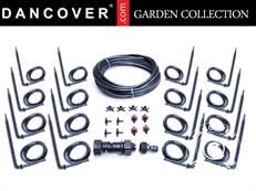 Set de riego para invernadero con tubo de 10m, Palram/Canopia, Negro